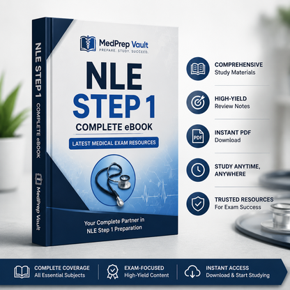 NLE Step 1 eBook Collection – Pre-Clinical Exam Prep