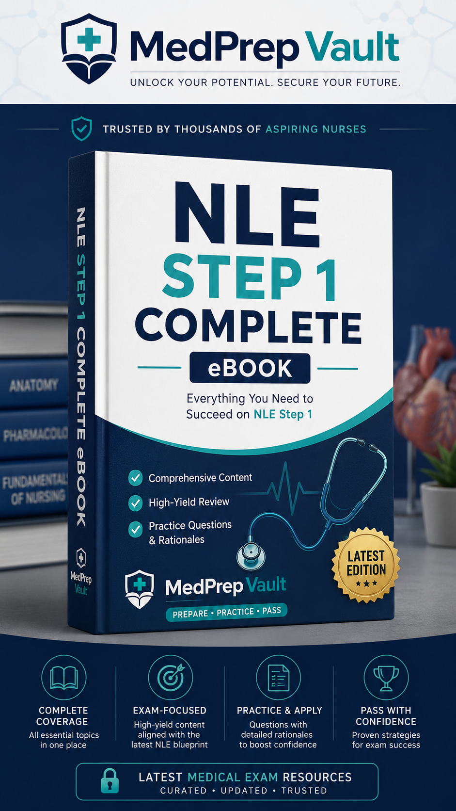 NLE Step 1 eBook Collection – Pre-Clinical Exam Prep